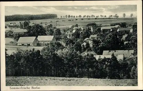 Ak Borlas Klingenberg im Erzgebirge, Gesamtansicht