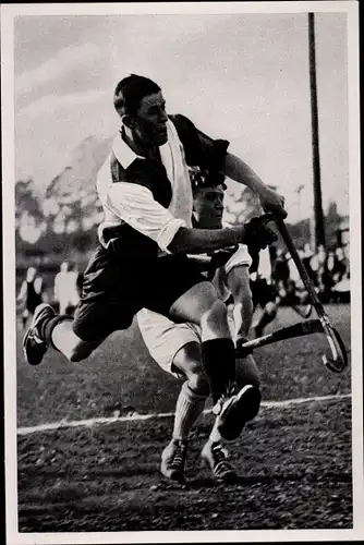 Sammelbild Olympia 1936, Hockeyspiel, Kurt Weiß