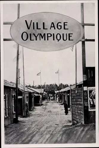Sammelbild Olympia 1936, Olympisches Dorf von 1924, Village Olympique