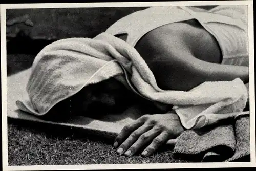 Sammelbild Olympia 1936, US Amerikanischer Zehnkämpfer Glenn Morris