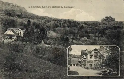Ak Liestal Kt. Basel Land Schweiz, Solbad Schauenburg