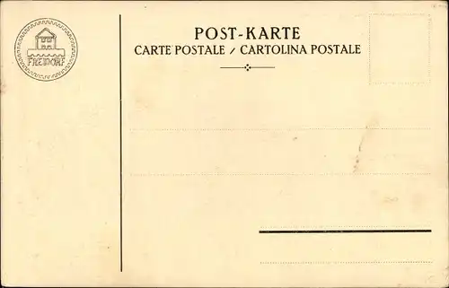 Ak Freidorf Muttenz Kt. Basel Land Schweiz, Blick in einen Wohnhof