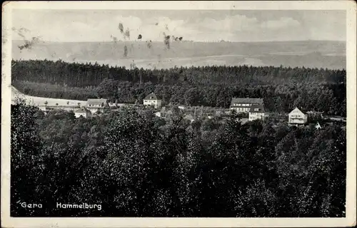 Ak Gera in Thüringen, Hammelburg, Panorama