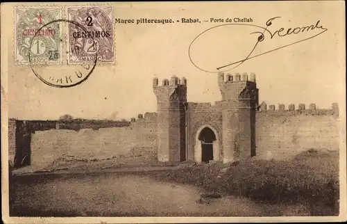 Ak Rabat Marokko, Porte de Chellah
