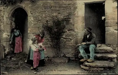 Ak La vie aux Champs, La Fete du Grand Pere