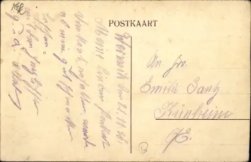 Ak Izegem Iseghem Westflandern, De Statie