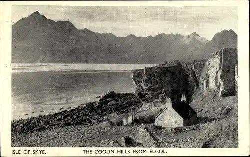 Ak Isle of Skye Schottland, The Coolin Hills from Elgol