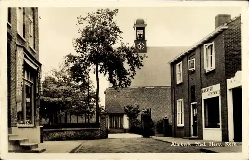 Ak Almkerk Nordbrabant Niederlande, Ned. Herv. Kerk