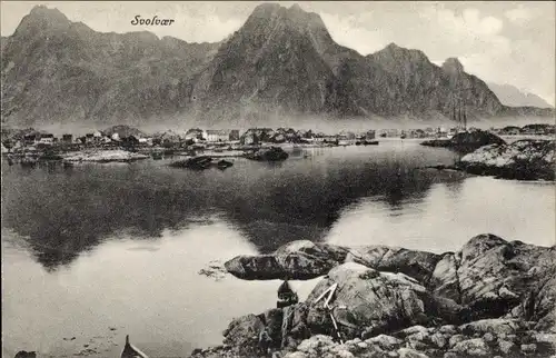 Ak Svolvær Svolvaer Lofoten Norwegen, Panorama