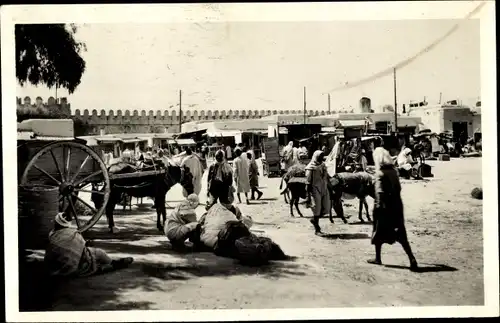 Ak Kairouan Tunesien, Place du Marché