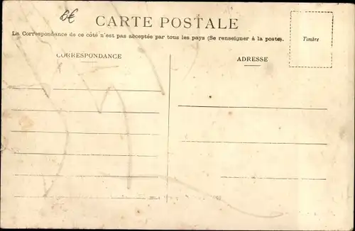 Ak Boghari Algerien, Partie an der Kirche