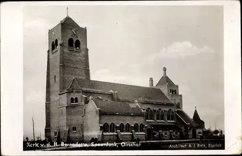 Ak Oirschot Nordbrabant, Kerk v. d. H. Bernadette, Spoordonk