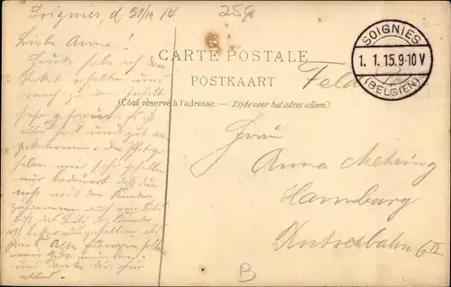 Ak Soignies Wallonien Hennegau, Carrieres du Hainaut, Pont roulant et grues a fleche