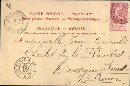 Ak Huy Wallonien Lüttich, Cascade de Roiseux