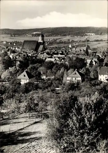 Ak Neustadt an der Orla, Ortsansicht