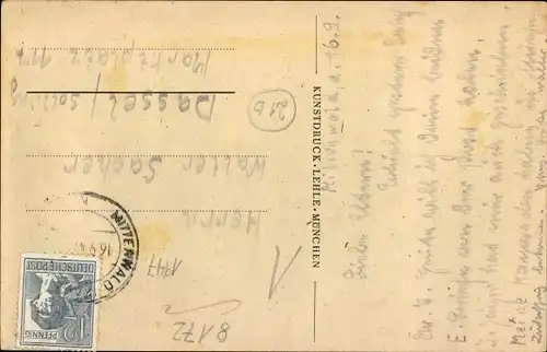 Ak Lenggries in Oberbayern, Reiser Alm