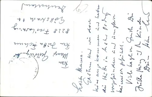 Ak Gschnaidt Altusried Bayern, Gasthof