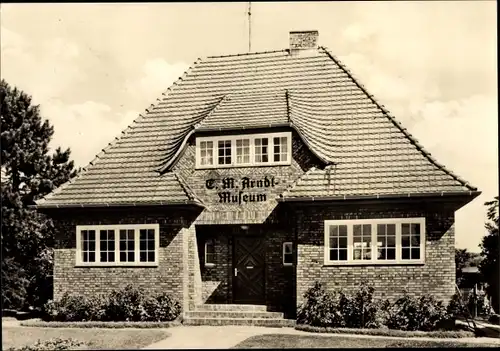 Ak Garz auf Rügen, Ernst-Moritz-Arndt-Museum