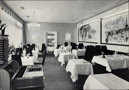 Ak Berlin Charlottenburg, Haus der Nationen Europa Center, Restaurant Grill Royal