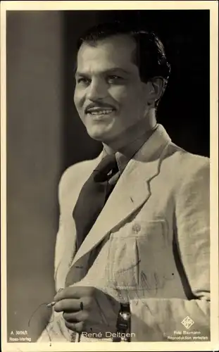 Ak Schauspieler René Deltgen, Ross Verlag 3009/1