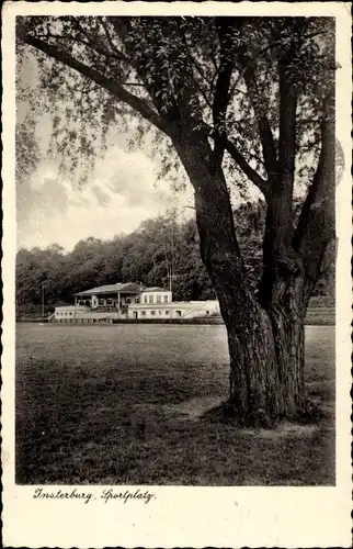 Ak Tschernjachowsk Insterburg Ostpreußen, Sportplatz