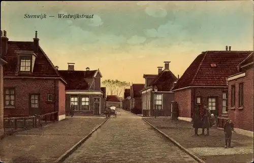 Ak Steenwijk Overijssel, Westwijkstraat