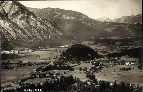 Foto Ak Untersee Bad Goisern am Hallstättersee Oberösterreich, Panorama