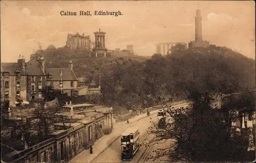 Ak Edinburgh Schottland, Calton Hall