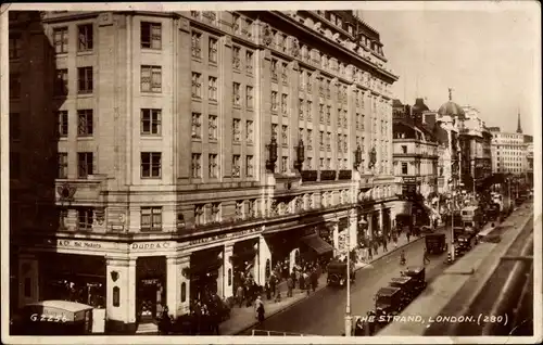 Ak London City England, The Strand