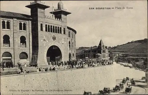 Ak Donostia San Sebastian Baskenland, Plaza de Toros