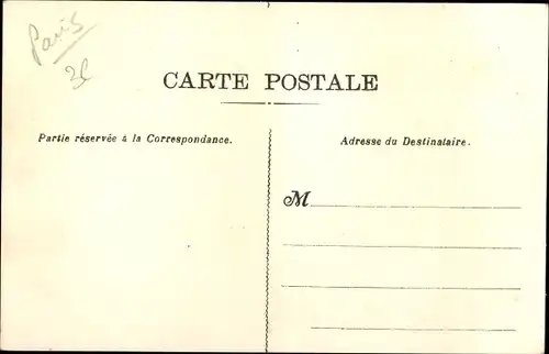 Paris III, Laius de l'Avocat, Ecole Centrale Chahut Bizuth 1904