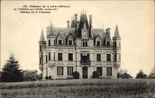 Ak Le Fresne sur Loire Maine et Loire, Château de la Fresnaye