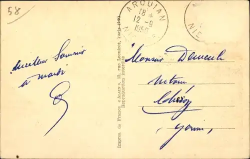 Ak Arquian Nievre, Le Château