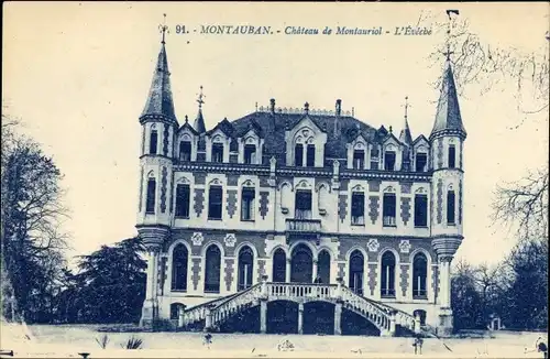 Ak Montauban Tarn et Garonne, Chateau de Montauriol