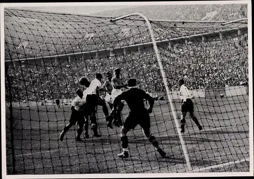 Sammelbild Olympia 1936, Fußball, Endspiel Italien gegen Österreich