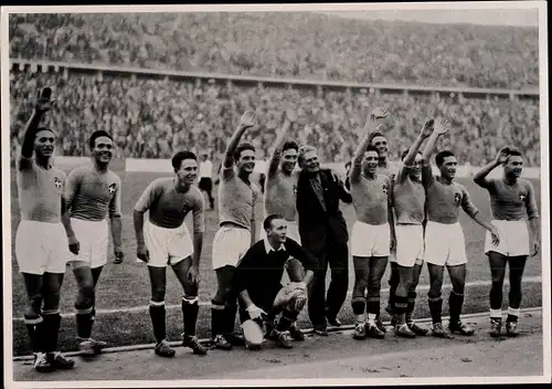 Sammelbild Olympia 1936, Italienische Fußballmannschaft