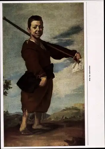 Sammelbild Die Malerei des Barock, Jusepe de Ribera, Betteljunge