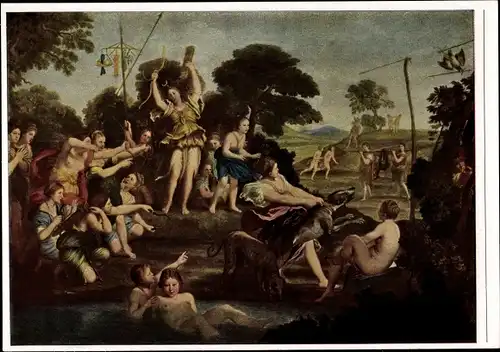 Sammelbild Die Malerei des Barock, Domenichino, Diana und ihre Nymphen