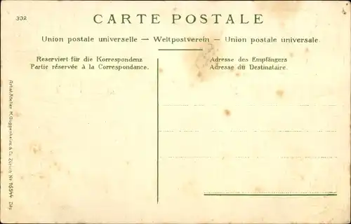 Präge Briefmarken Wappen Ak Bâle Basel Stadt Schweiz, Neue Rheinbrücke