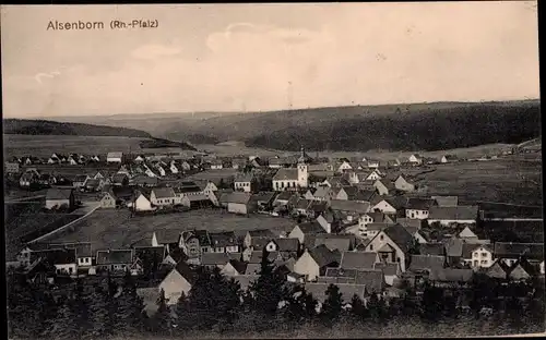 Ak Alsenborn in der Pfalz, Totalansicht der Ortschaft