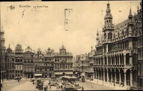 Ak Bruxelles Brüssel, La Grand'Place