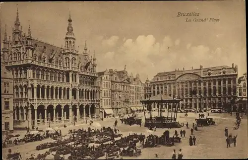 Ak Bruxelles Brüssel, La Grand'Place