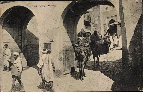 Ak Tanger Marokko, Les deux Portes
