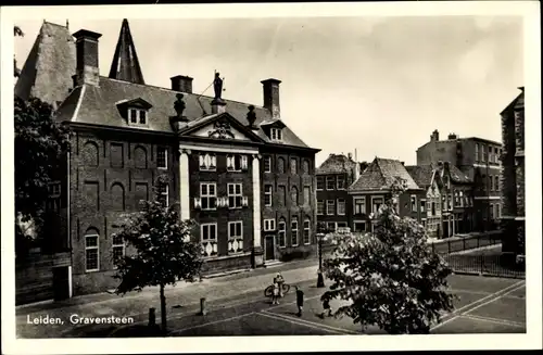 Ak Leiden Südholland Niederlande, Gravensteen
