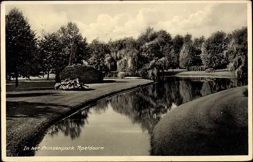 Ak Apeldoorn Gelderland, In het Prinsenprak