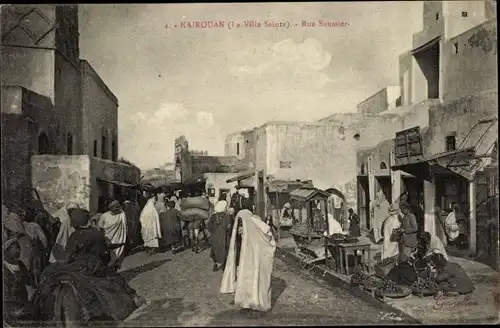 Ak Kairouan Tunesien, Rue Saussier