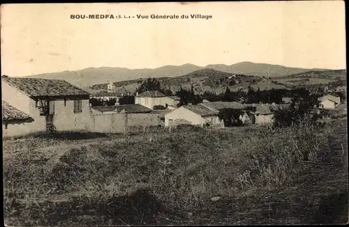 Ak Boumedfaa Algerien, Vue Générale du Village