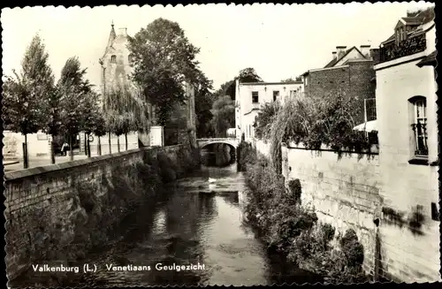 Ak Valkenburg Limburg Niederlande, Venetiaans Geulgezicht