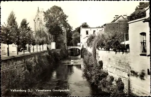 Ak Valkenburg Limburg Niederlande, Venetiaans Geulgezicht