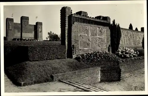 Ak Amersfoort Utrecht Niederlande, Belgisch Monument